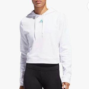 ADIDAS MODERN CROP HOODIE